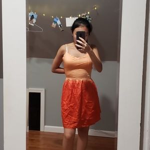 Orange Ombre Dress Dip Cami Patterson J Kincaid